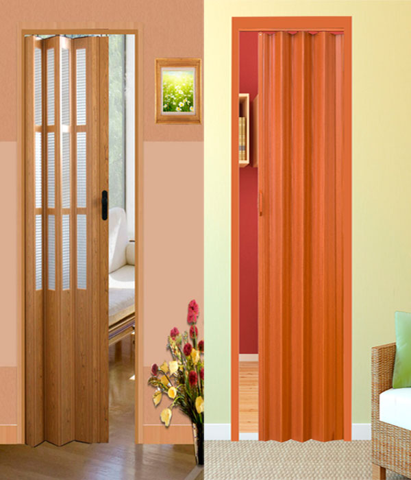 puertas plegables de PVC